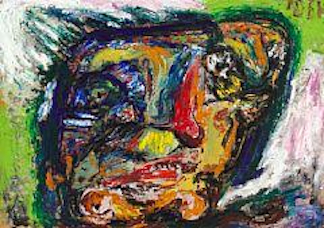 Figure composition by Asger Jorn