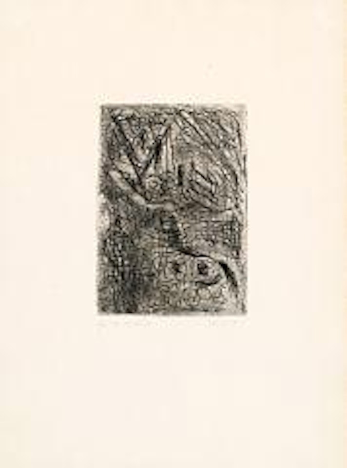 Helhesten (The ghost horse) from the series Occupations by Asger Jorn