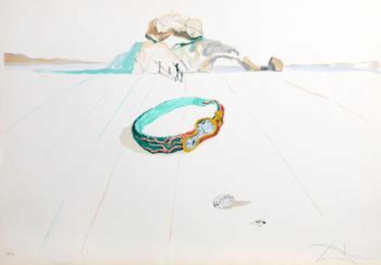 Desert bracelet (Essence of time) by Salvador Dali