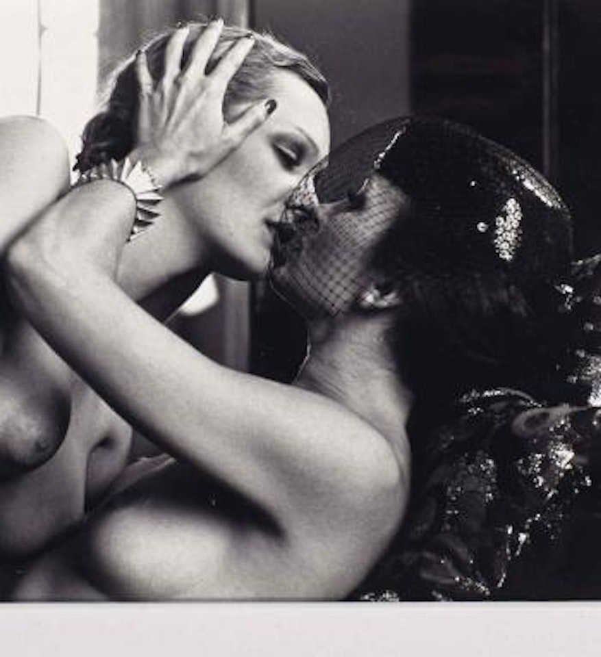 Zwei Modelle In Meiner Wohnung, Paris by Helmut Newton