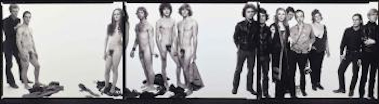 Andy Warhol And Group, October 1969 by Richard Avedon
