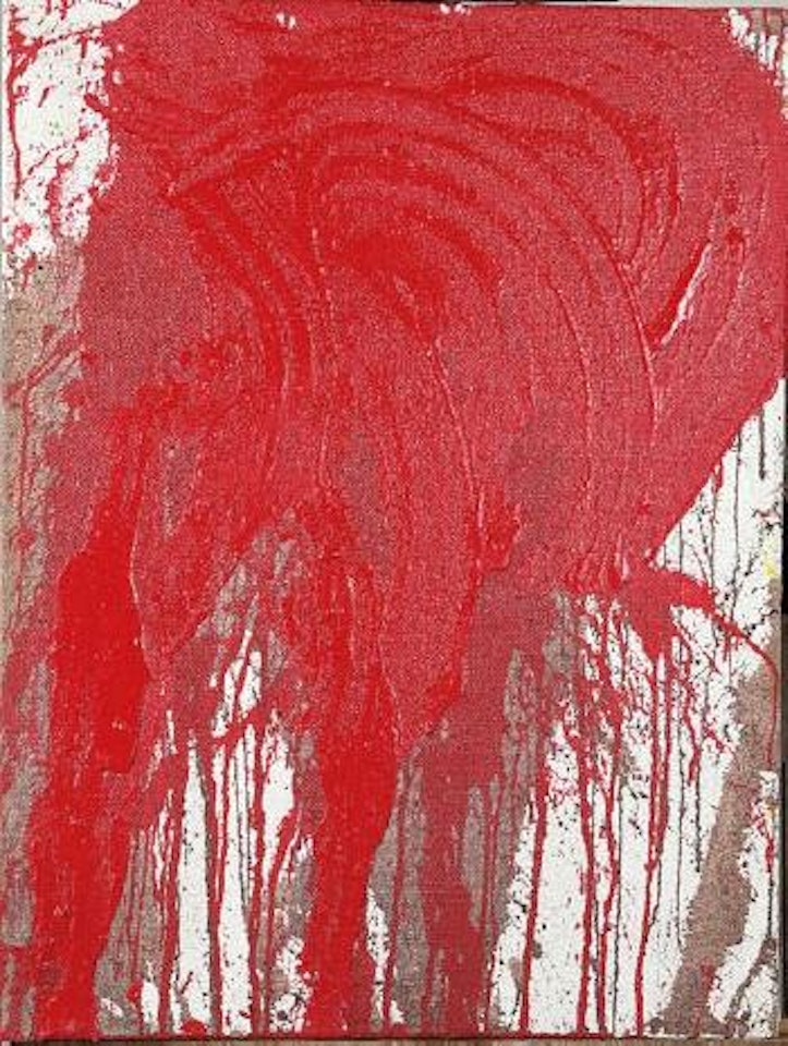 Schüttbild by Hermann Nitsch