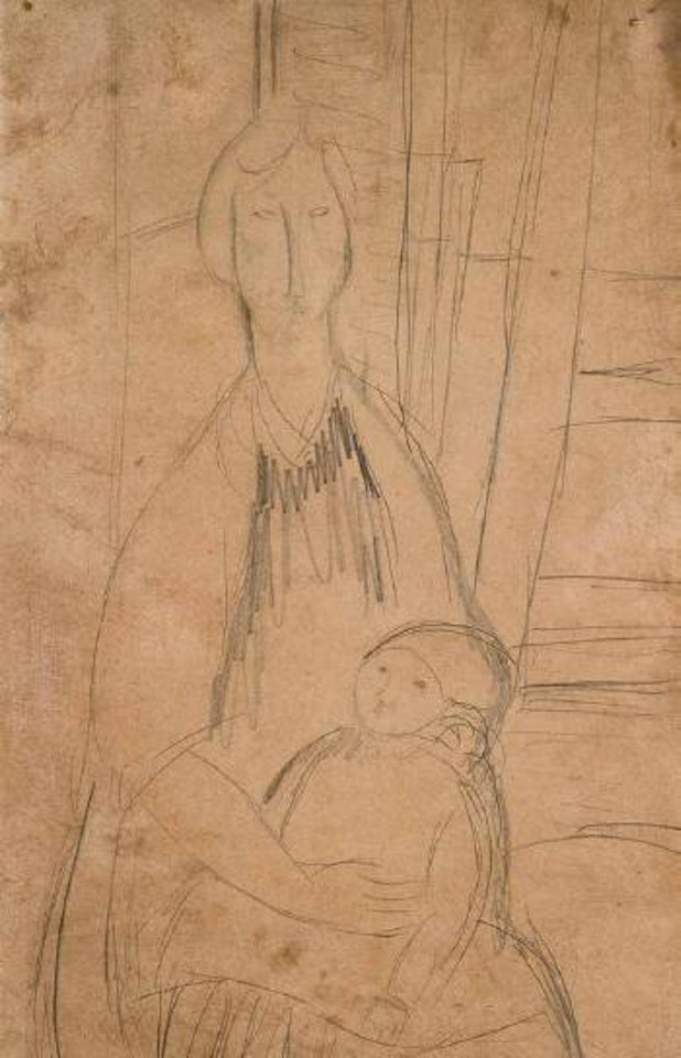 Maternità by Amedeo Modigliani