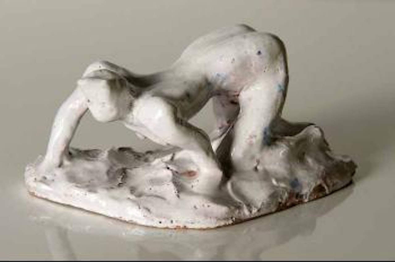 Nudo femminile by Lucio Fontana