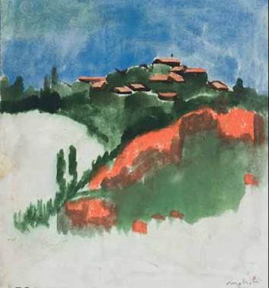 Paesaggio by Carlo Mattioli