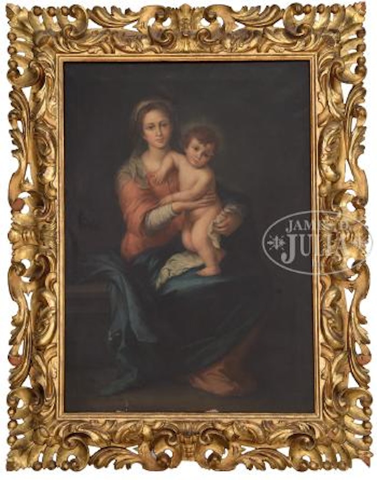 Madonna and Child by Diomede della Bruna by Bartolomé Esteban Murillo