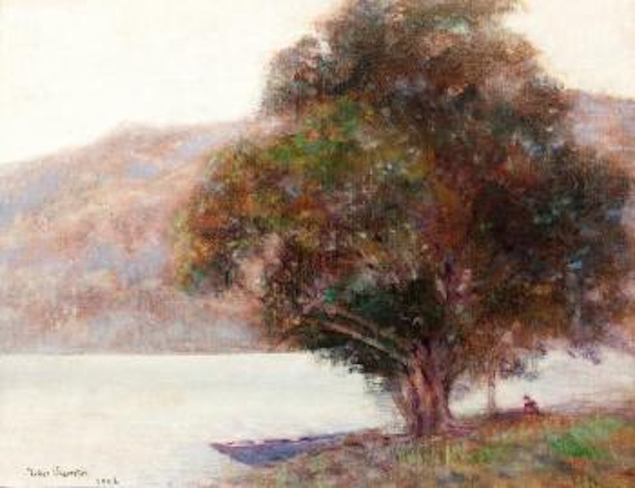 Lac de Nemy (Italie) by Victor Charreton