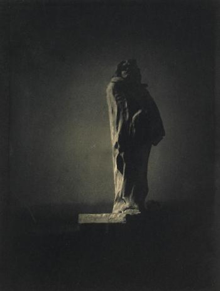 Auguste Rodin's sculpture of Balzac by Edward Steichen