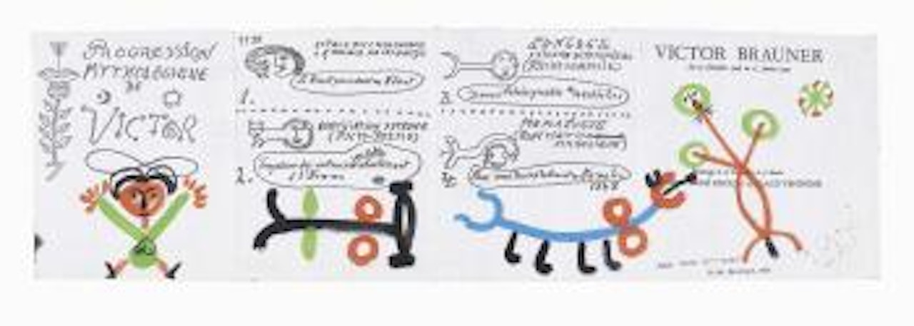 Progression mythologique de Victor by Victor Brauner