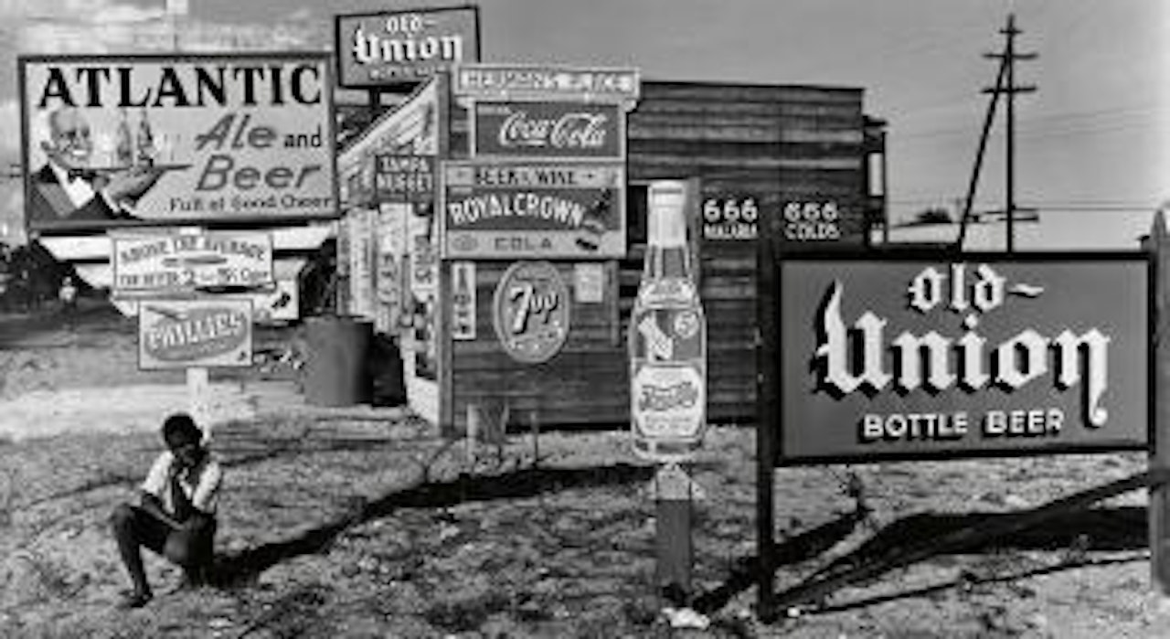 Billboards, West Palm Beach, Fla by Arnold Newman
