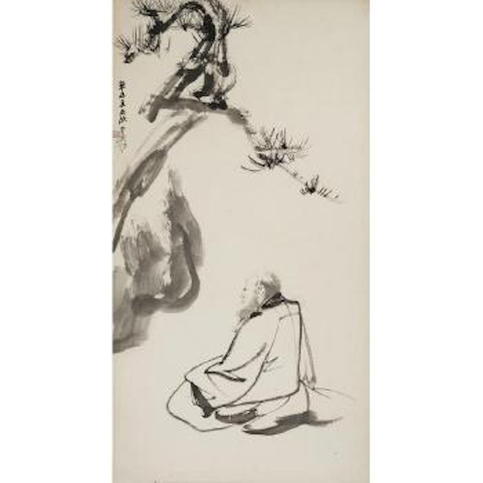 Self Portrait by Zhang Daqian