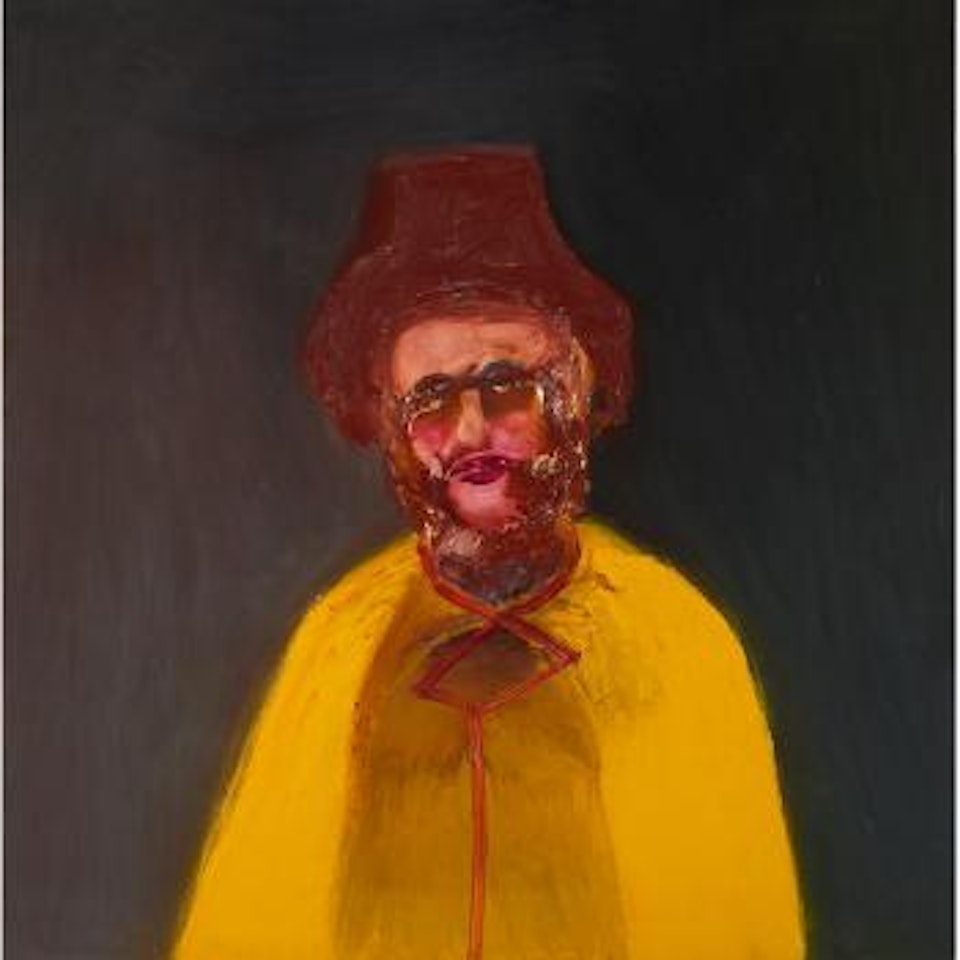 Man in yellow Cloak by Sidney Nolan