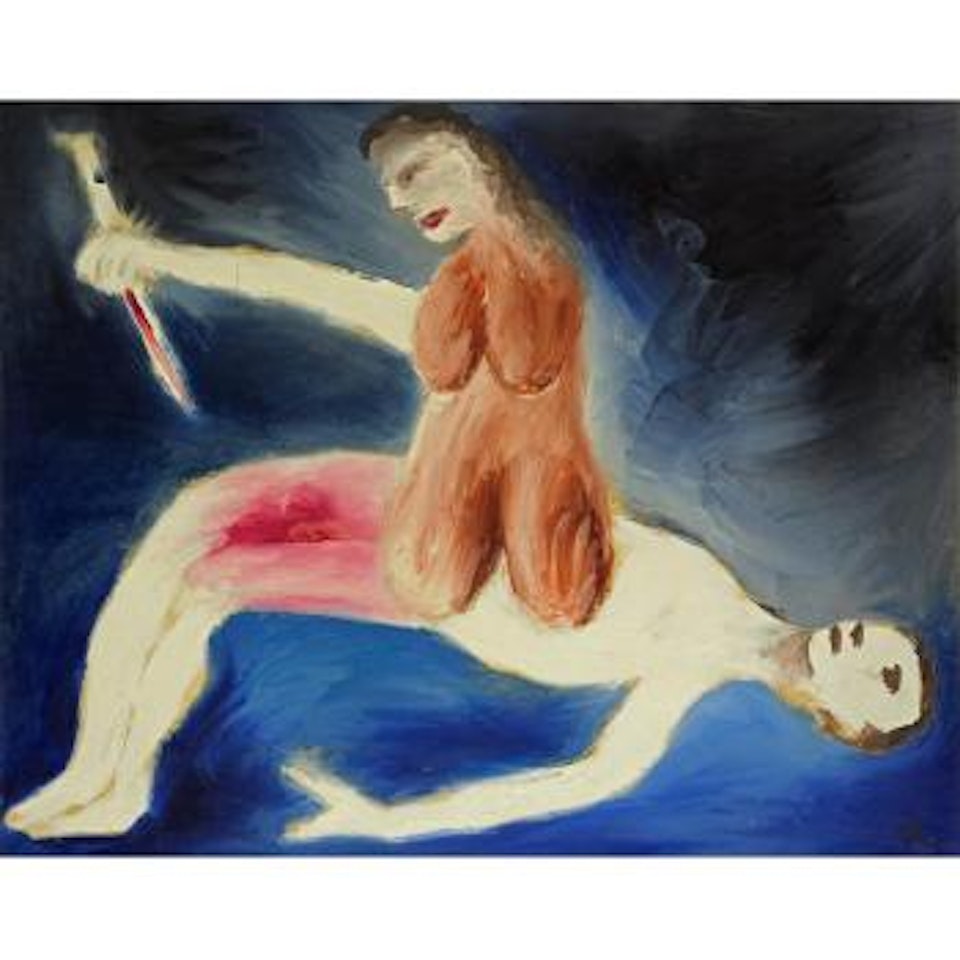 Lovers screwed on to murder by their Shame by Sidney Nolan