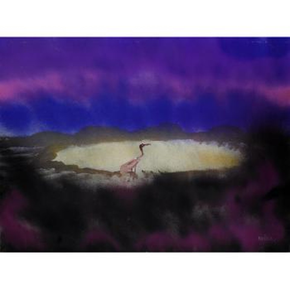 Bird in Landscape by Sidney Nolan