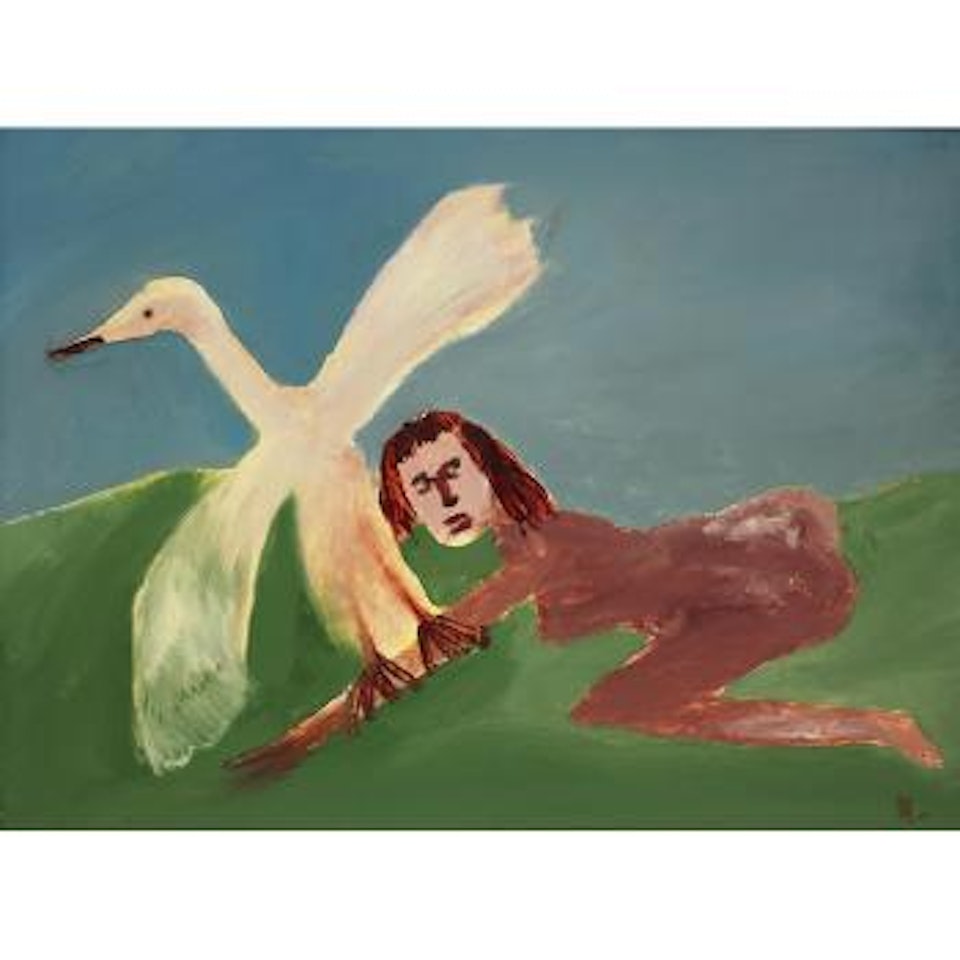 Leda and Swan by Sidney Nolan
