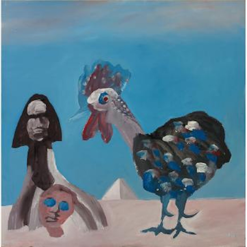 Notes for Oedipus by Sidney Nolan