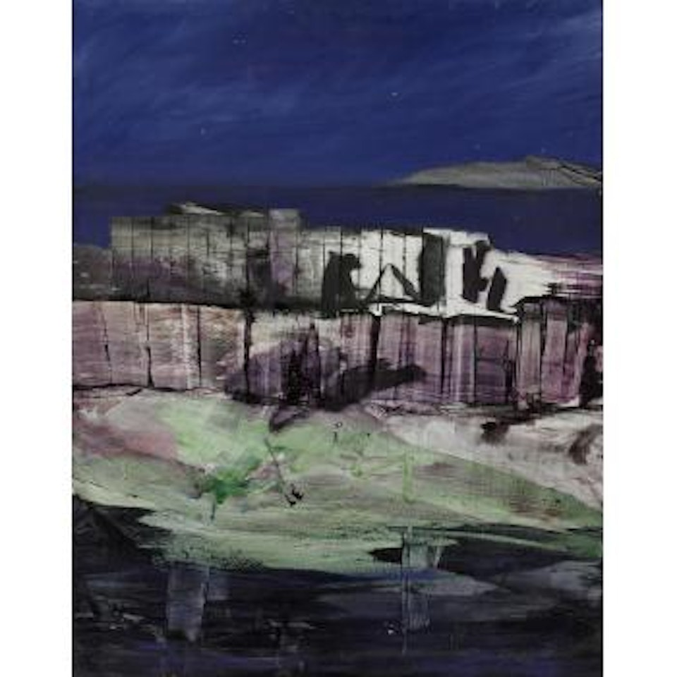 Coastal scene by Sidney Nolan