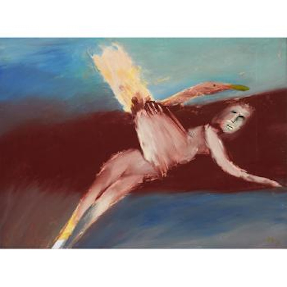 Leda and Swan by Sidney Nolan