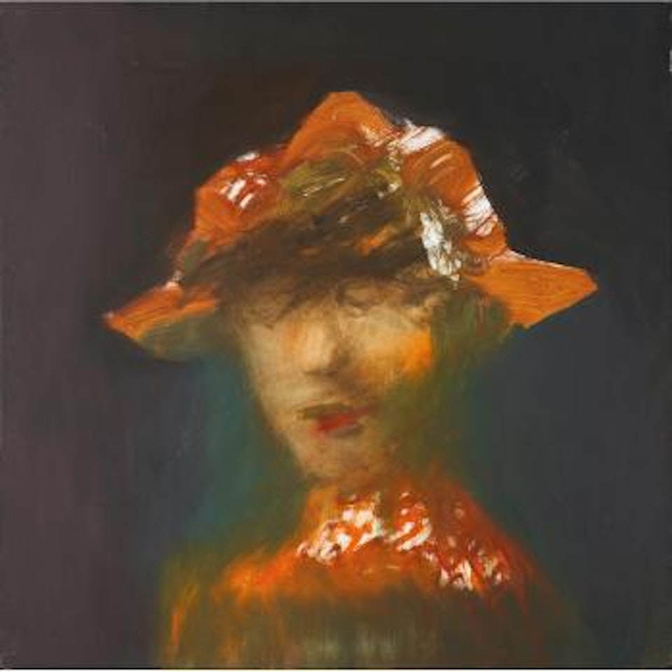 Adelaide woman (Woman with hat) by Sidney Nolan