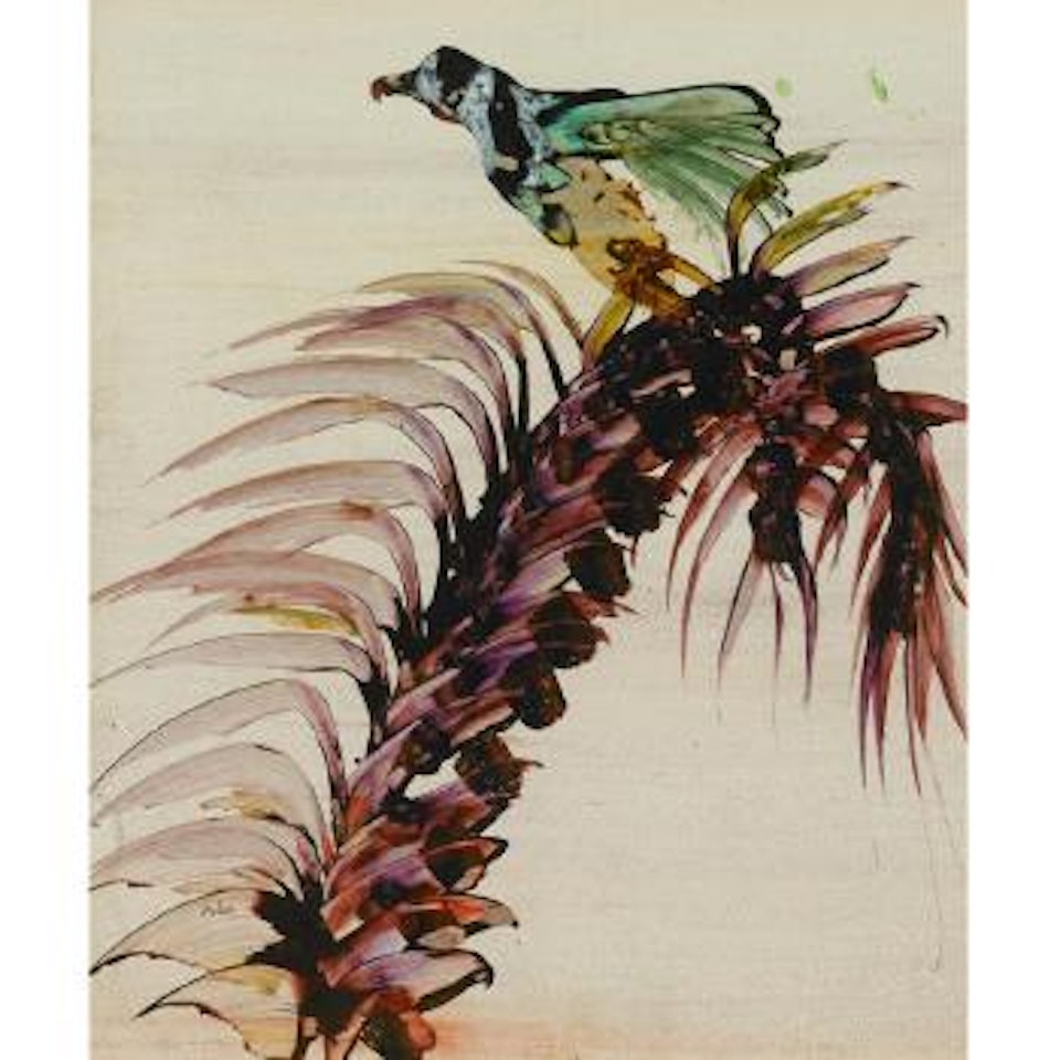 Flowers and Bird by Sidney Nolan