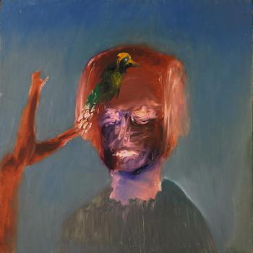 Woman and Bird by Sidney Nolan