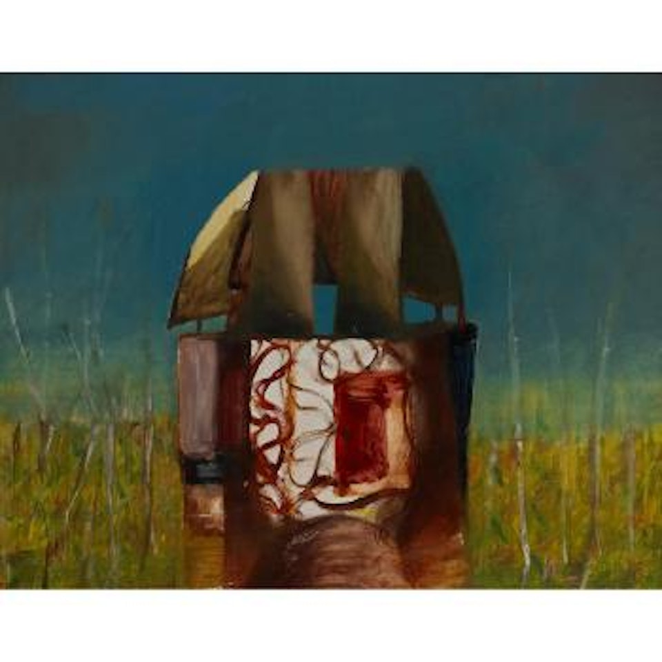 Armour in Landscape (Kelly) by Sidney Nolan