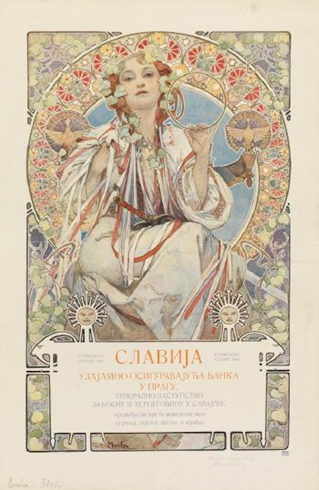 Slavia by Alphonse Mucha