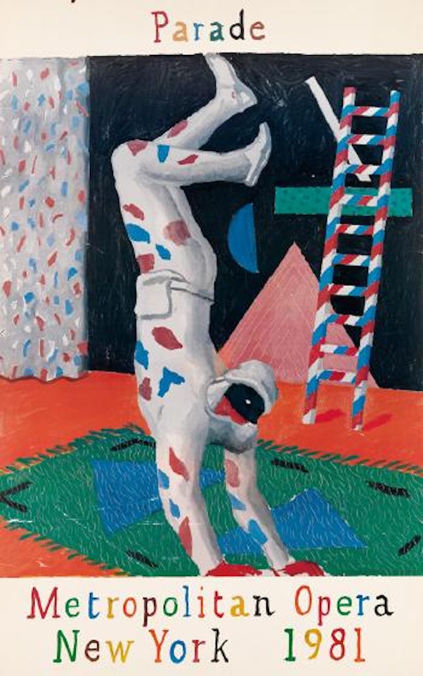 Parade / Metropolitan Opera. Two Posters by David Hockney