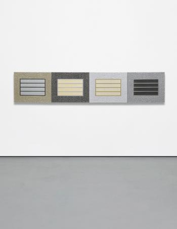 Four Prisons (commission for LES Hotel) by Peter Halley