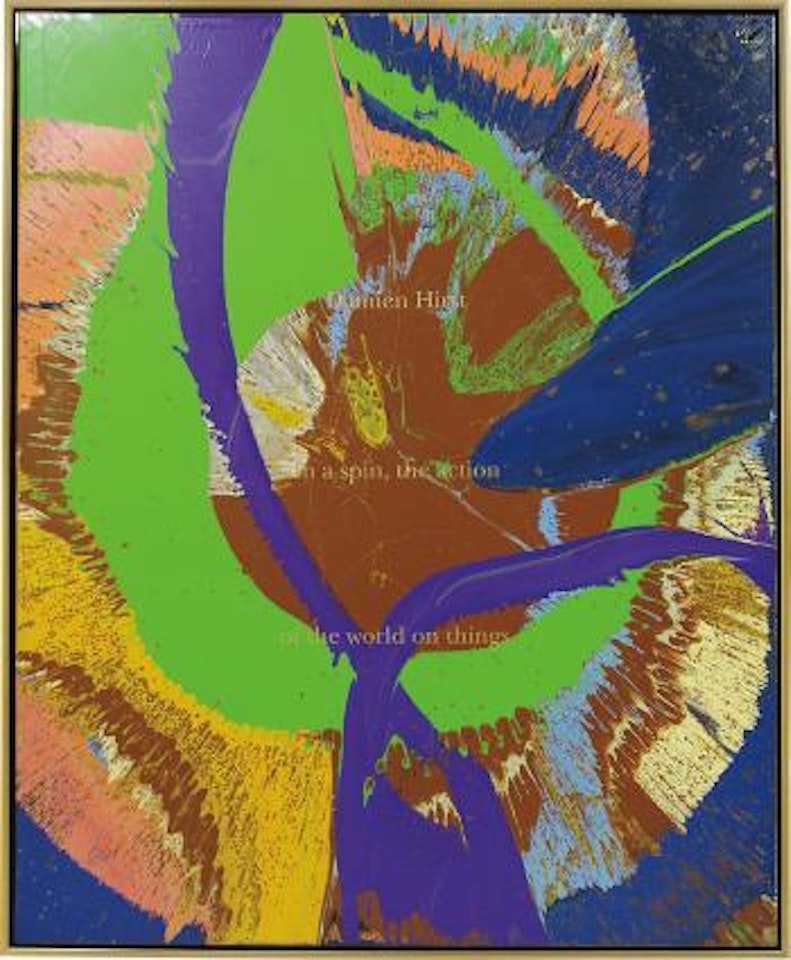 In a spin, the action of the world on things Vol. II by Damien Hirst