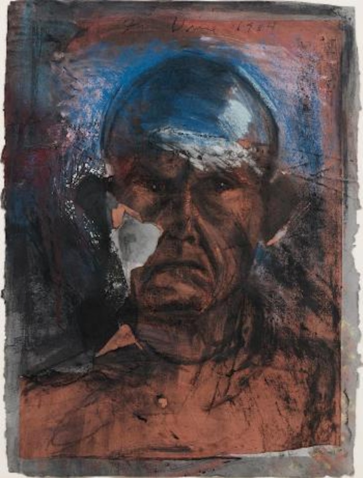 Looking in the Dark #10 by Jim Dine