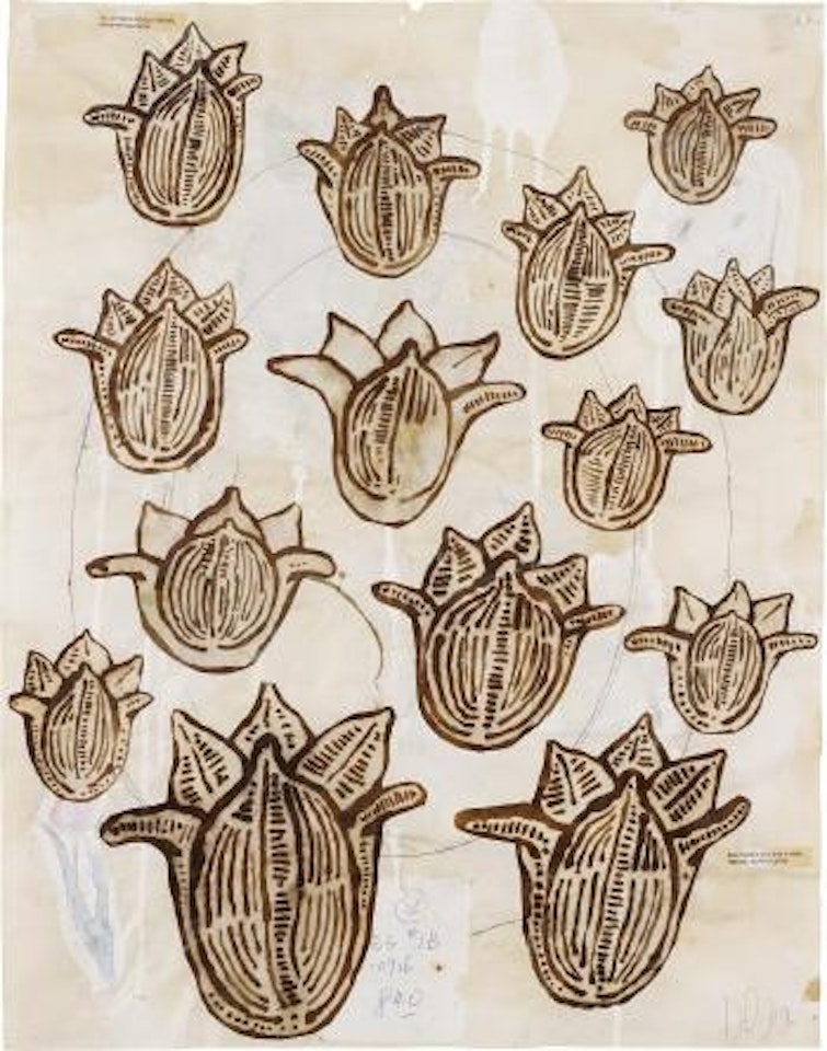 Untitled (Tulips) by Donald Baechler