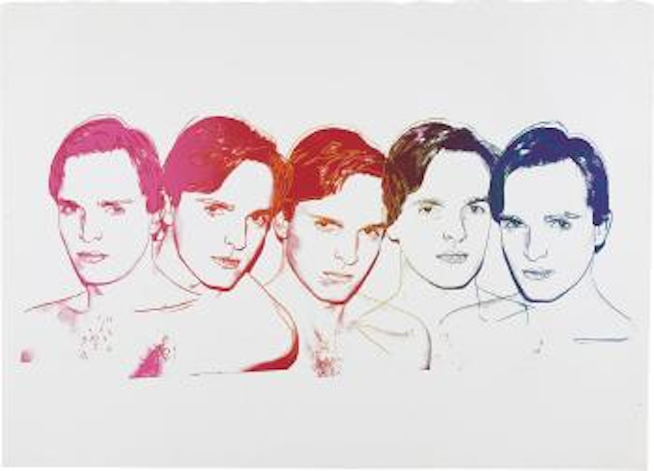 Miguel Bose by Andy Warhol