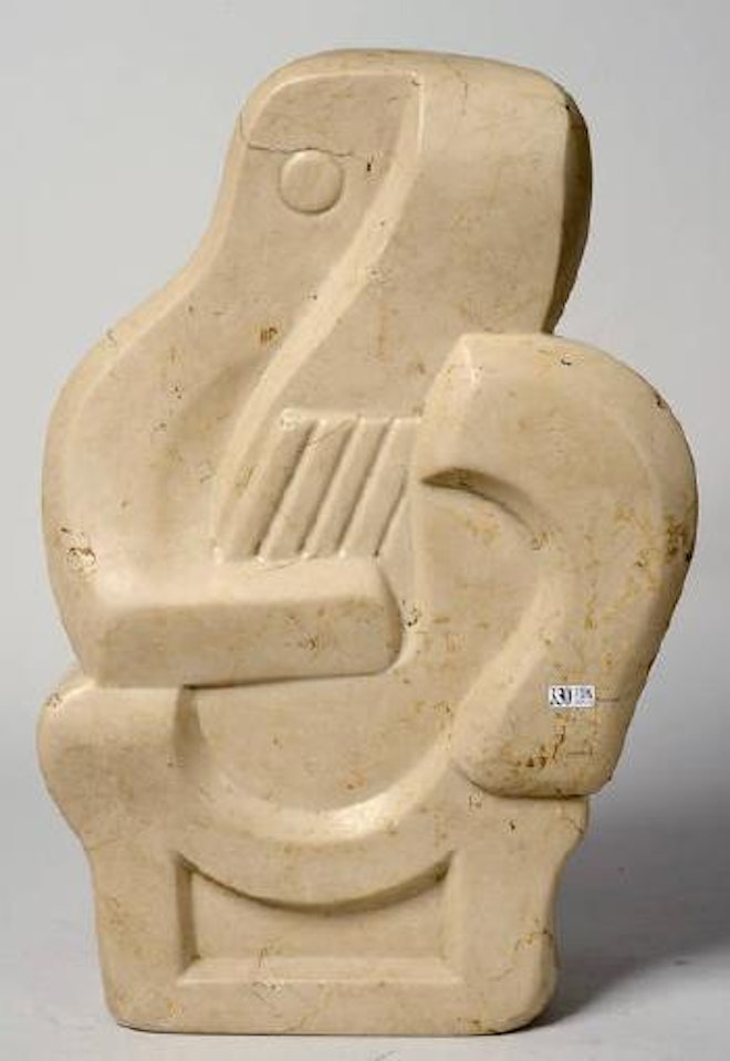 L`homme à la guitare by Jacques Lipchitz