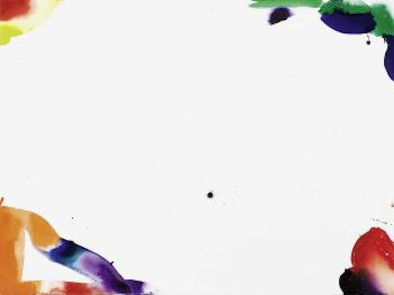 Sketch (Ed Janss) by Sam Francis