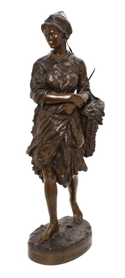 La pecheuse de vignots by Jean-Baptiste Carpeaux