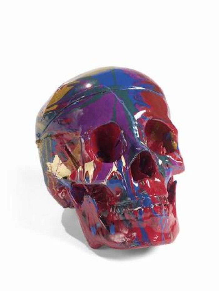 Happy head by Damien Hirst