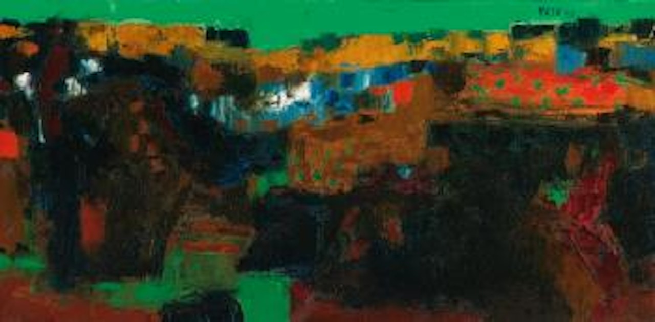 Untitled (Landscape) by Sayed Haider Raza