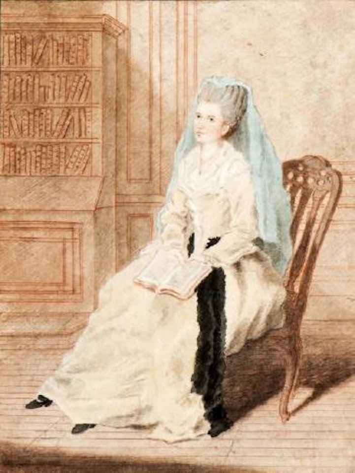 Portrait de la duchesse de Chartres by Louis Carrogis Carmontelle