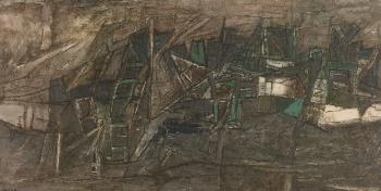 Untitled (Landscape) by Ram Kumar