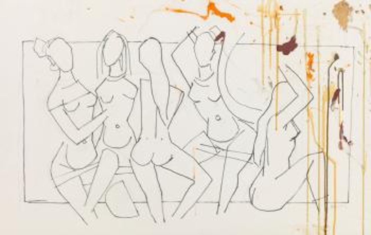 Untitled by M.F. Husain