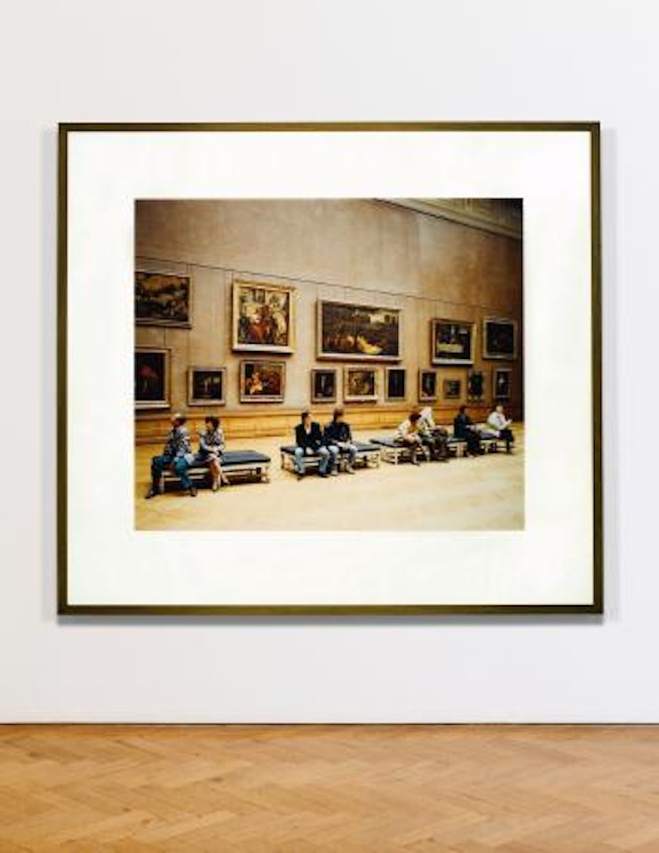 Louvre III - Paris by Thomas Struth