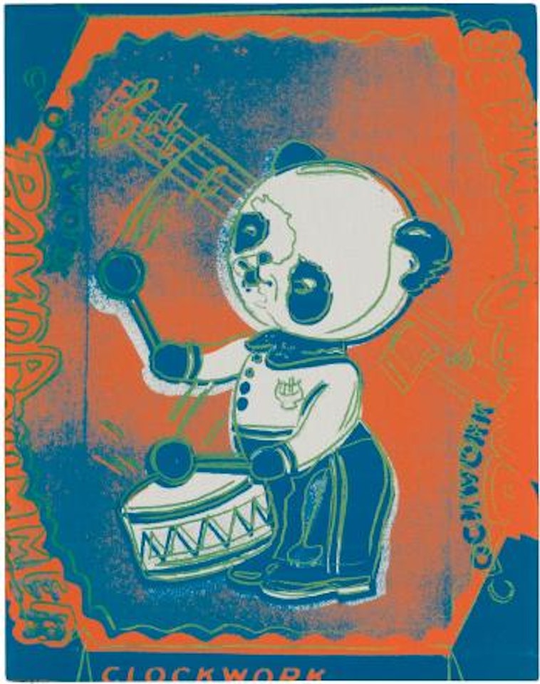 Clockwork Panda Drummer (From Toy Series) by Andy Warhol