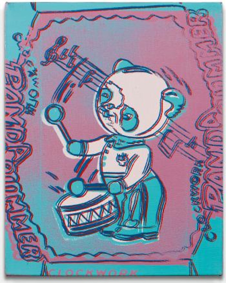 Clockwork Panda Drummer (From Toy Series) by Andy Warhol