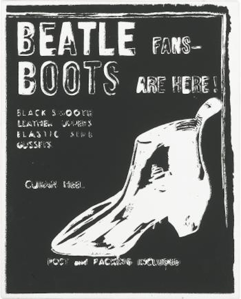 Beatle Boots by Andy Warhol