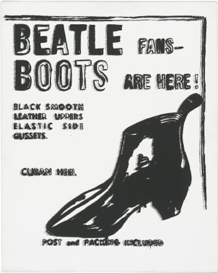 Beatle Boots by Andy Warhol