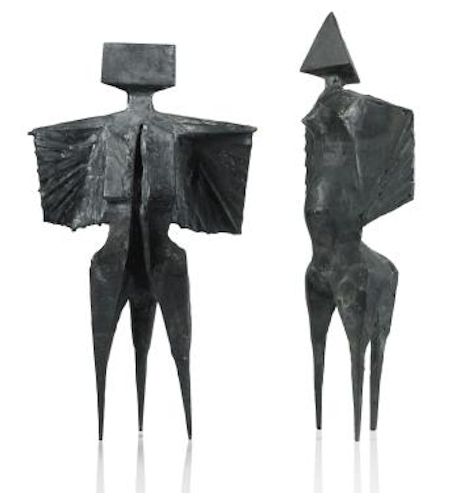 Two Winged Figures II by Lynn Chadwick