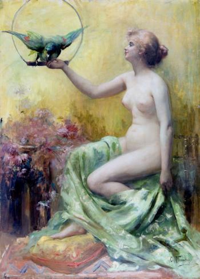 A Tender Touch by Konstantin Makovsky