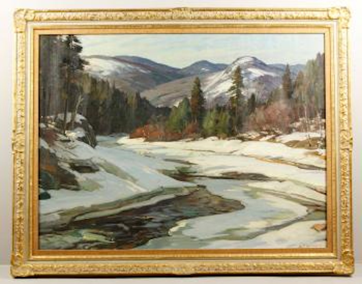 Down stream by Aldro Thompson Hibbard