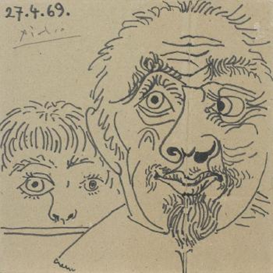 Deux têtes by Pablo Picasso